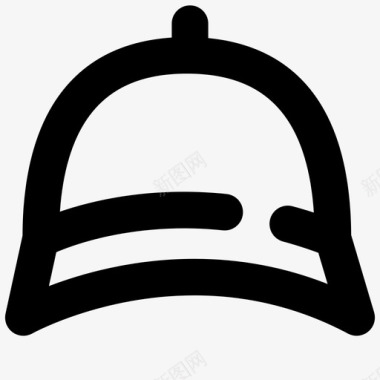 帽子棒球帽衣服图标图标