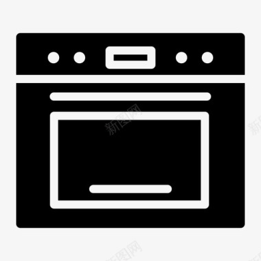 烤箱电器炊具图标图标