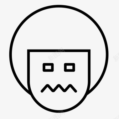 男孩表情符号脸图标图标