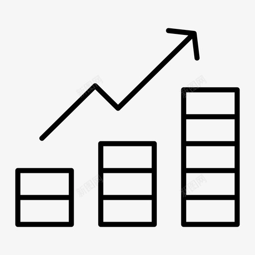 收益货币金融图标svg_新图网 https://ixintu.com 互联网 收益 网络 营销 货币 金融