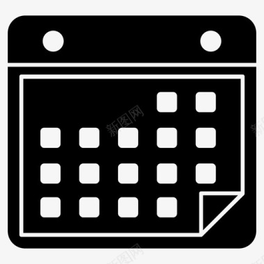 日历日历记录日期图标图标