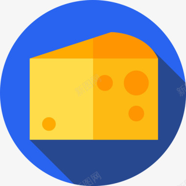 奶酪英国12扁平图标图标