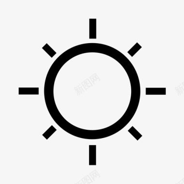 太阳白天界面图标图标