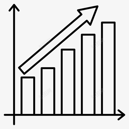 业务增长图分析业务增长图标svg_新图网 https://ixintu.com 业务 分析 向量 图标 增长 成功 财务