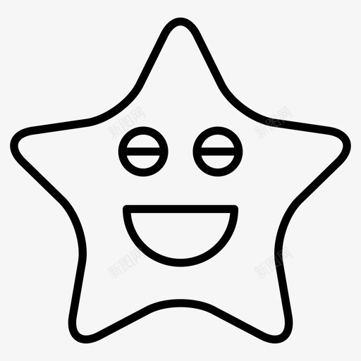 表情符号梦幻表情星星表情图标svg_新图网 https://ixintu.com 星星 梦幻 符号 表情