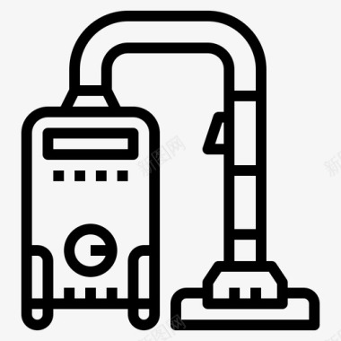 吸尘器电子产品胡佛图标图标