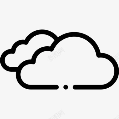 云天气214线性图标图标