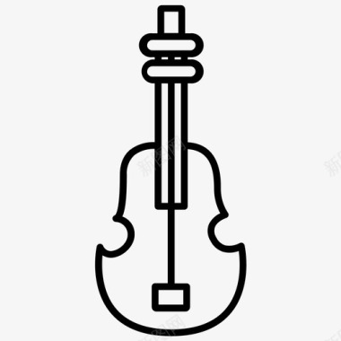 小提琴原声音乐会图标图标
