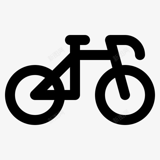 自行车骑乘交通工具图标svg_新图网 https://ixintu.com 交通工具 概述 自行车 车辆 运输 骑乘