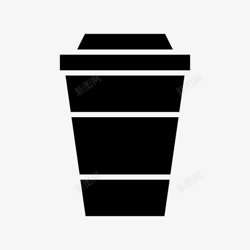 饮料杯饮料咖啡图标svg_新图网 https://ixintu.com 咖啡 庆祝铭文 水 饮料 饮料杯