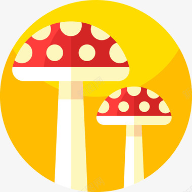 蘑菇感恩节110平的图标图标