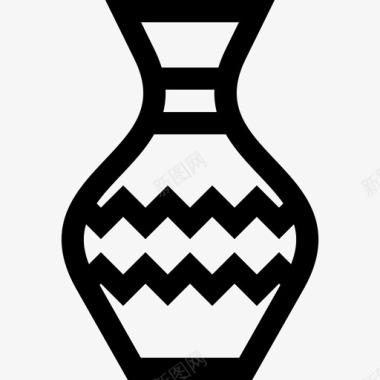 陶器手工艺品2直纹图标图标