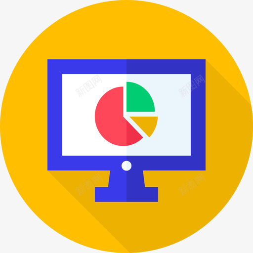分析业务352扁平图标svg_新图网 https://ixintu.com 业务 分析 扁平