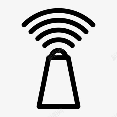 塔台网络连接信号图标图标