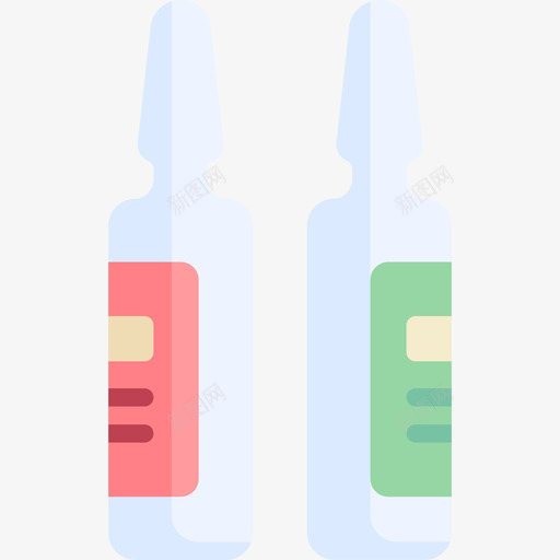 小瓶药房59扁平图标svg_新图网 https://ixintu.com 小瓶 扁平 药房