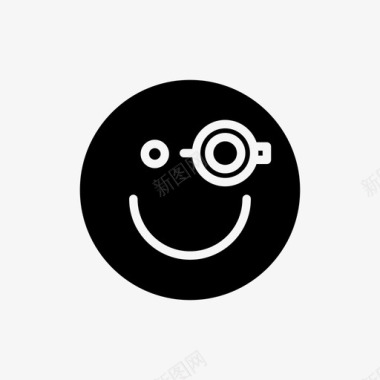 表情符号脸开心图标图标