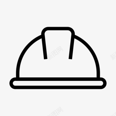 安全帽建筑工程师图标图标
