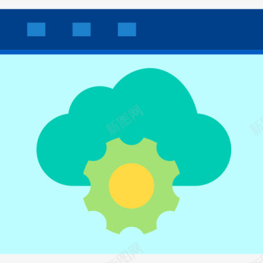 云seo86扁平图标图标