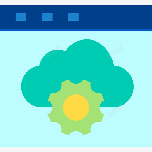 云seo86扁平图标svg_新图网 https://ixintu.com seo86 云 扁平