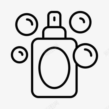 清洁产品清洁女性卫生图标图标