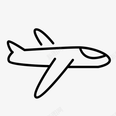 飞机空中客车货物图标图标