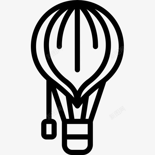 热气球蒸汽朋克直线型图标svg_新图网 https://ixintu.com 朋克 热气球 直线 线型 蒸汽
