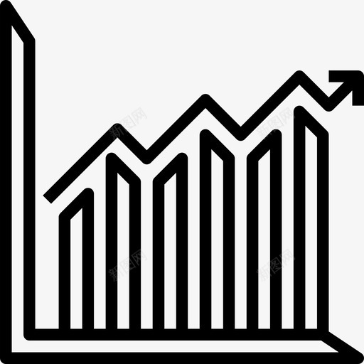 箭头市场与经济6线性图标svg_新图网 https://ixintu.com 市场 箭头 线性 经济