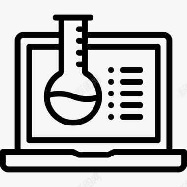 计算机科学互联网实验室图标图标