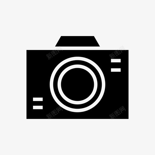 照相机设备小工具图标svg_新图网 https://ixintu.com 小工 工作室 工具 照片 照相机 设备