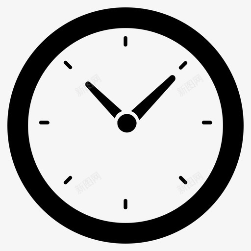 挂钟计时器教育和科学字形标图标svg_新图网 https://ixintu.com 图标 字形 挂钟 教育 科学 计时器
