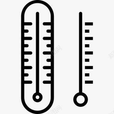 温度计酒精含量度图标图标