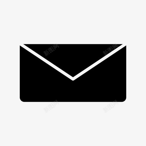 邮件聊天对话图标svg_新图网 https://ixintu.com 信封 公司和 办公室 对话 标志 标志符 消息 符号 聊天 邮件