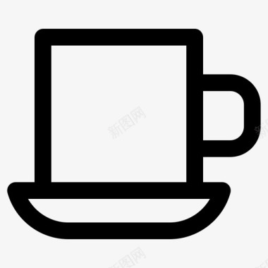 杯子茶茶杯图标图标