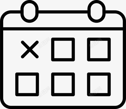 日历日期日图标svg_新图网 https://ixintu.com 事件 图标 日历 日期 设置
