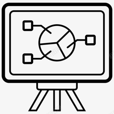 演示数据分析数据可视化图标图标