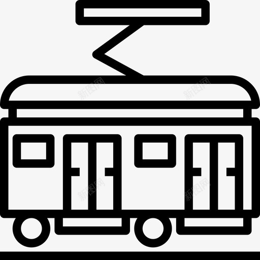 地铁现代线性城市图标svg_新图网 https://ixintu.com 地铁 城市 现代 线性