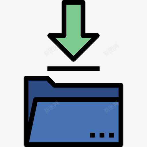 档案文件和文件17线性颜色图标svg_新图网 https://ixintu.com 文件 档案 线性 颜色