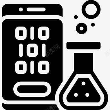 化学数据科学12填充图标图标