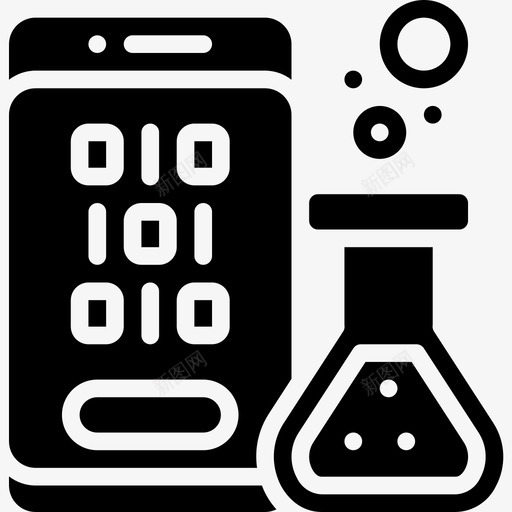 化学数据科学12填充图标svg_新图网 https://ixintu.com 化学 填充 数据 科学