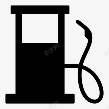汽油燃料泵图标图标