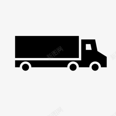 卡车运输工具车辆图标图标