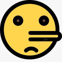 一个笑脸直白的人一个笑脸的人图标高清图片