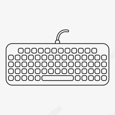 键盘计算机输入图标图标