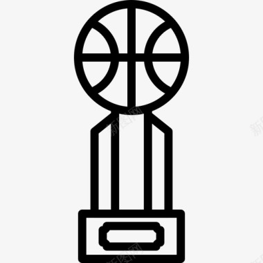 杯篮球47直线型图标图标