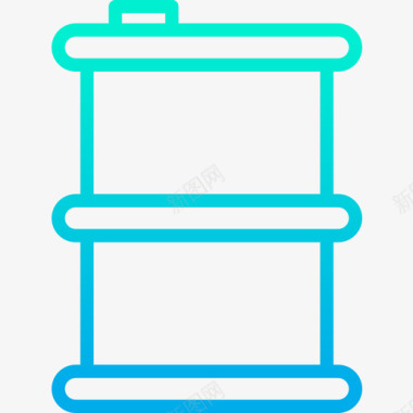 石油工业60梯度图标图标