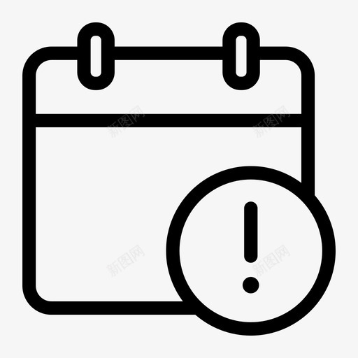 月议程截止日期图标svg_新图网 https://ixintu.com 事件 大纲 截止 截止日 提醒 日期 议程