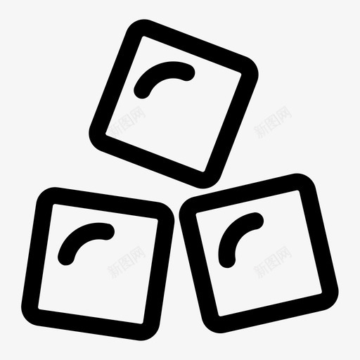 婴儿箱abc智利图标svg_新图网 https://ixintu.com 婴儿 数字 智利 轮廓