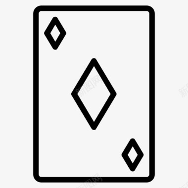 卡片钻石游戏图标图标