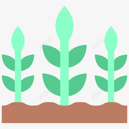 植物地理42平坦图标svg_新图网 https://ixintu.com 地理 平坦 植物