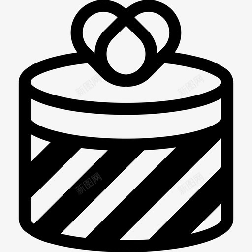礼物生日礼物圣诞礼物图标svg_新图网 https://ixintu.com 圣诞 生日 礼物 礼盒